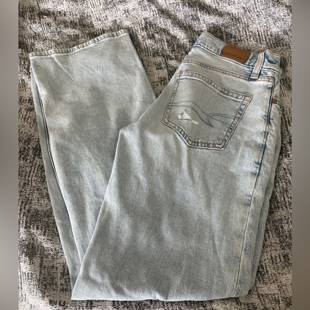 American Eagle Strigid Straight Leg Jean Size 00 Long